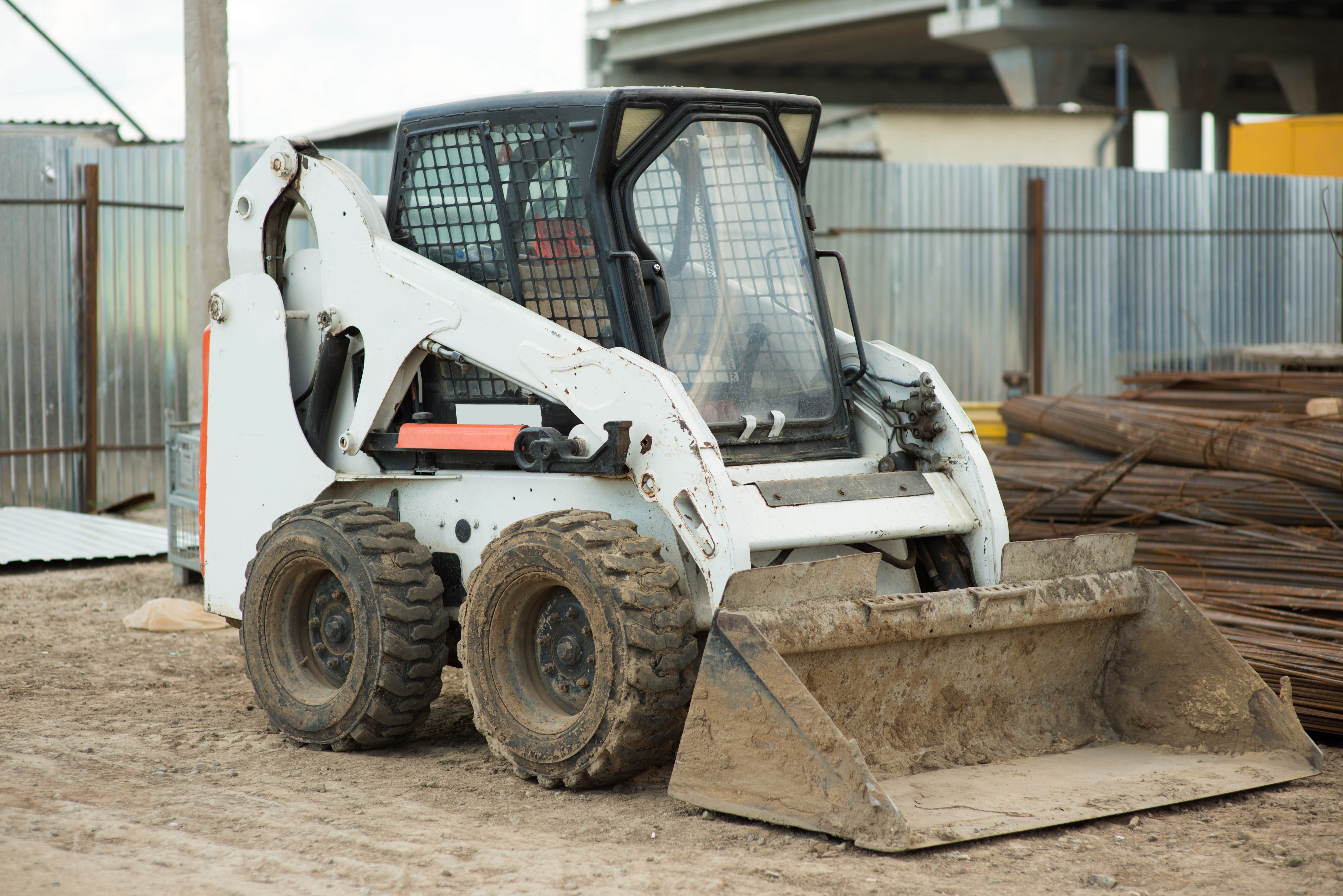 Skid steer operator